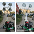 Portable Led Tower Light Price Mobile Light Tower with Diesel Generator FZM-400A